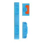 iPhone 5C Mute, Volume and Power Buttons (Blue)
